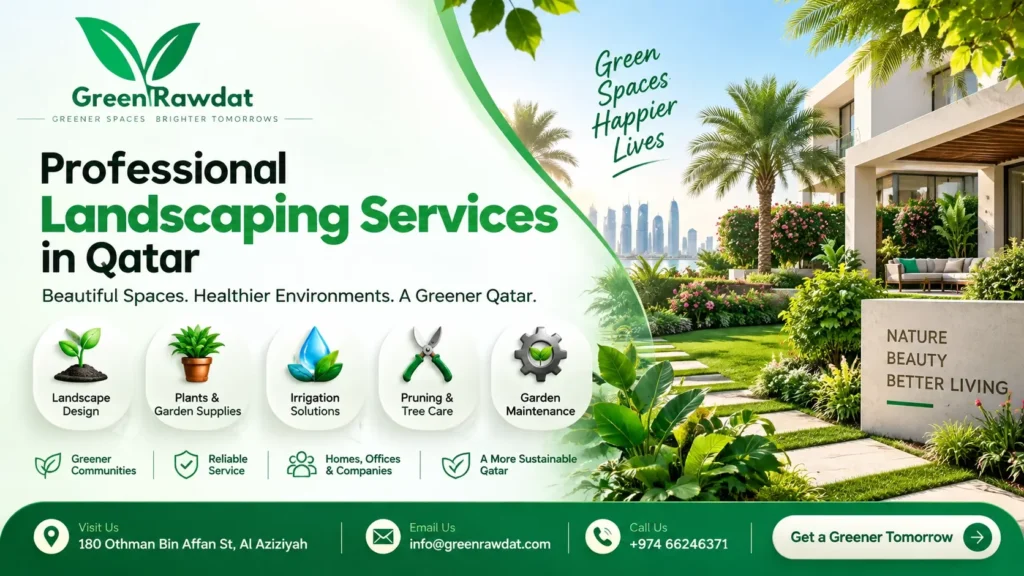 Professional Landscaping Services in Qatar: Design, Maintenance & Garden Care