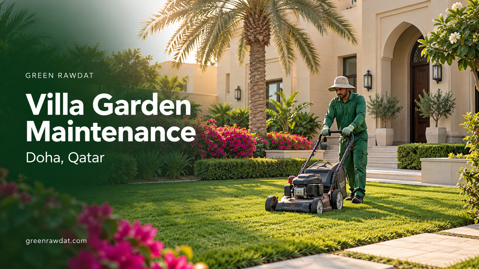 Villa Garden Maintenance Services in Doha